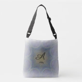 Amazone A Font Monogram Crossbody Tas (Voorkant)