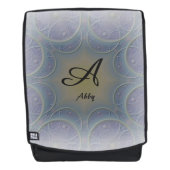 Amazone A-letter monogram Rugtassen (Voorkant)