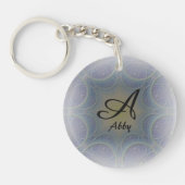 Amazone A-letter monogram Sleutelhanger (Voorkant)