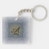 Amazone A Lettertype Sleutelhanger (Achterkant)