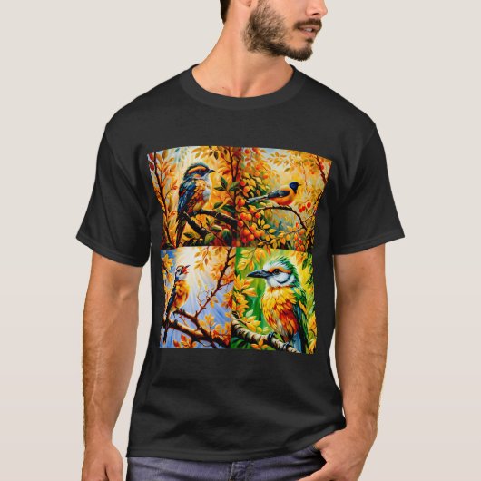 Amazone amarelinho (Inezia caudata) bulk T-shirt (Voorkant)