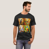 Amazone amarelinho (Inezia caudata) bulk T-shirt (Voorkant volledig)