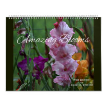 Amazone-bloemen voor wandkalender
