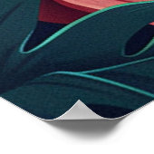 Amazone Flora & Fauna: Levendige Tegel Poster (Hoek)