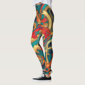 Amazone | Kleurrijk patroon Leggings (Links)