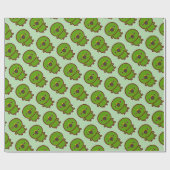 Amazone met gele naps cadeaupapier (Vlak)
