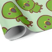 Amazone met gele naps cadeaupapier (Rol Hoek)