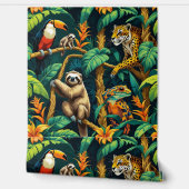 Amazone-regenwoudwezens pellen en plakken behang (Afrollen)