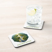 Amazone River Bier Onderzetter (Rechterzijde)