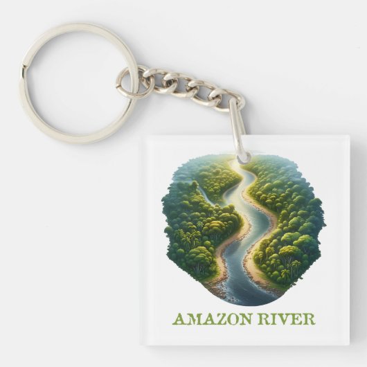 Amazone River Sleutelhanger (voorkant)