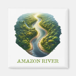 Amazone rivier magneet