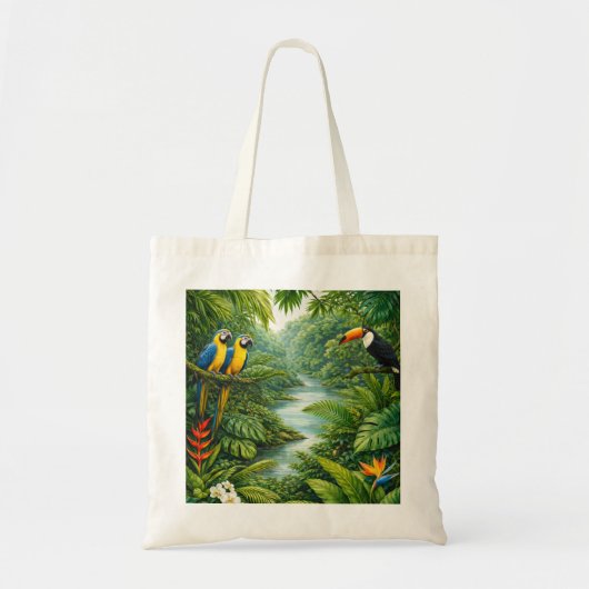 Amazone Rivierbekken Jungle Tote Bag (Voorkant)