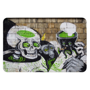 Amazone Skull Magneet