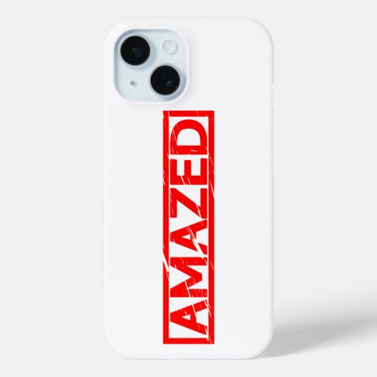 Amazone Stamp Case-Mate iPhone Case (Achterkant)