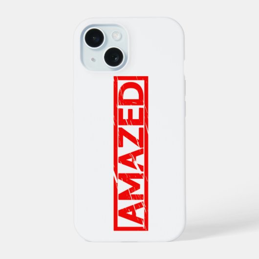 Amazone Stamp iPhone 15 Case (Achterkant)
