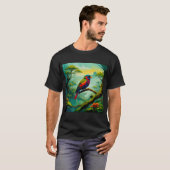 Amazone Tropische Vogels #2 T-shirt (Voorkant volledig)