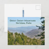 Amazone Uitzicht Great Smoky Mountains National Pa Briefkaart (Voorkant / Achterkant)