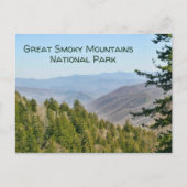 Amazone Uitzicht Great Smoky Mountains National Pa Briefkaart (Voorkant)