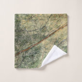 Amazonegroen Bad Handdoek (Wasdoekje)