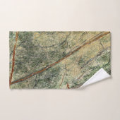 Amazonegroen Bad Handdoek (Handdoek)