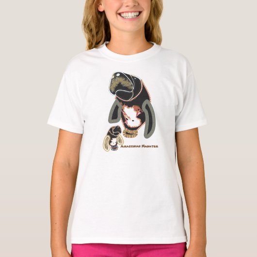 Amazonian Manatee T-shirt (Voorkant)