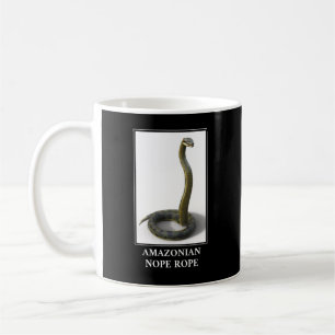 Amazonian Nope Rope - Anaconda Snake Danger Koffiemok