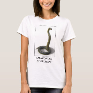 Amazonian Nope Rope - Anaconda Snake Danger T-shirt