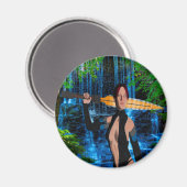 Amazonian Woman Magneet (Voorkant / Achterkant)