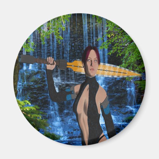 Amazonian Woman Magneet (Voorkant)