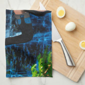 Amazonian Woman Theedoek (Quarter Fold)