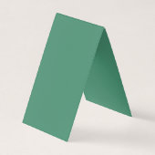 Amazoniet Crystal Betekenis Edelsteen Juwelier Visitekaartje (Voorkant)