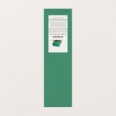 Amazoniet Crystal Betekenis Edelsteen Juwelier Visitekaartje (Buitenkant ongevouwen)