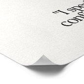 Amazonite Gem Crystal Betekenis Kaart Poster (Hoek)