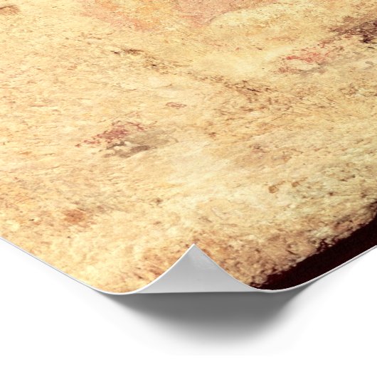 Amazons vechten tegen een Griekse krijger Poster (Hoek)