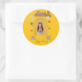 Ambacht & Feestartikelen Cadeau Ronde Sticker (Tas)