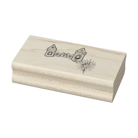 AMBACHT HOUTEN KUNST STEMPELKUNST EN ONTWERPSTIJL RUBBERSTEMPEL (Stempel)