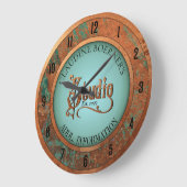 Ambacht Sieraden Naaien Hobby Studio Wandklok (Hoek)