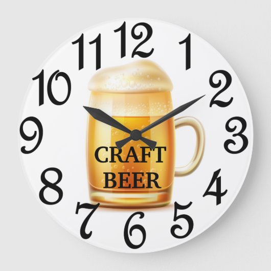 Ambachtelijk bier grote klok (Voorkant)