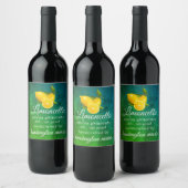 Ambachtelijk Limoncello Voor Een Groot Fles Etiket (Flessen)