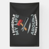 Ambachtelijk metaalwerk spandoek (Verticaal)