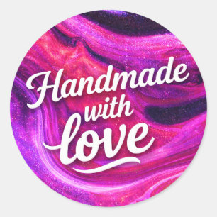 Ambachtelijk Ronde Sticker