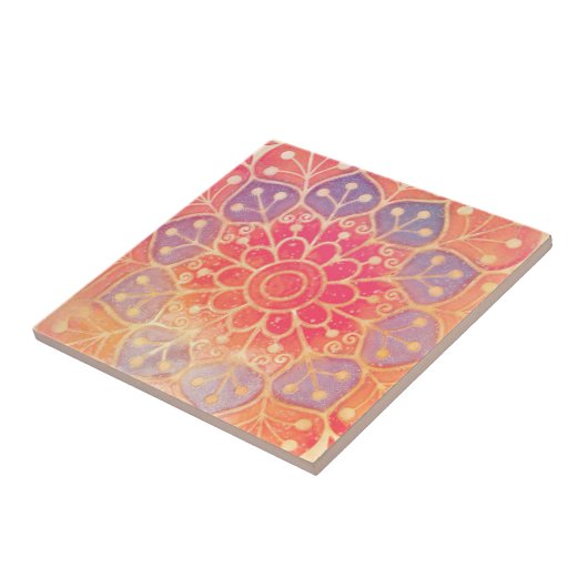 Ambachtelijk Tegeltje (Zijkant)