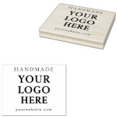 Ambachtelijk Zakelijk Website Logo Rubberstempel (Gestempeld)