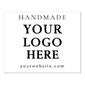 Ambachtelijk Zakelijk Website Logo Rubberstempel (Afrduk)