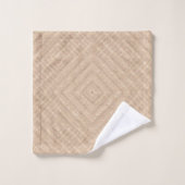 Ambachtelijke achtergrond bad handdoek (Wasdoekje)