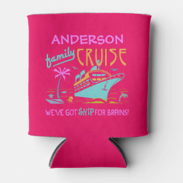 Ambachtelijke actie Funny Ship | Aangepaste naam V Blikjeskoeler