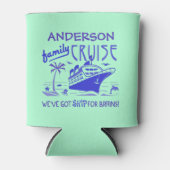 Ambachtelijke actie Funny Ship | Aangepaste naam V Blikjeskoeler (Voorkant)