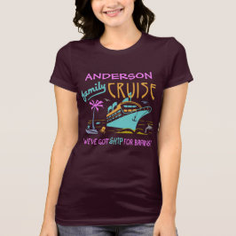 Ambachtelijke actie Funny Ship | Aangepaste naam V T-shirt