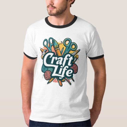 ambachtelijke activiteit t-shirt (Voorkant)