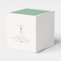 Ambachtelijke bakkerij branding cake doos voor nie